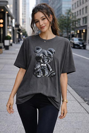 Футболка Major Kids 2185 d.grey - делук