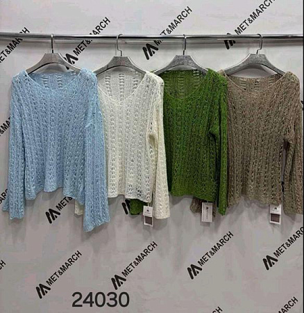 Свитер Met&March 24030 beige - делук