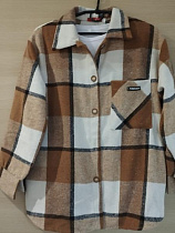 Рубашка Miki Maki MM491 brown - делук