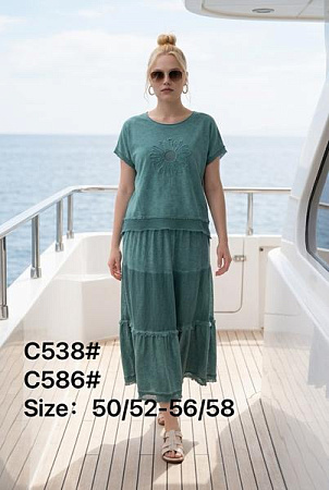 Костюм Kaffir Lily C513-586 green - делук