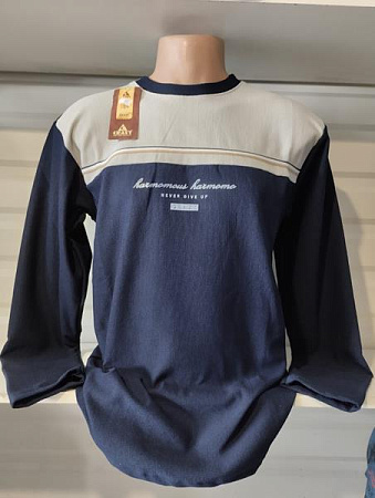 Свитер Panda 1308 navy - делук