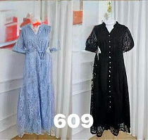 Платье Divo 609 l.blue - делук