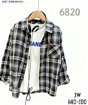 Рубашка Flong 6820 black - делук
