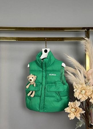 Жилетка Delfinka 098 green - делук