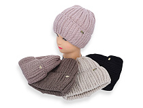Шапка Angelica TW001-2 на флісі mix - делук