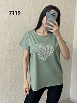 Футболка Fsn 7119 mint - делук