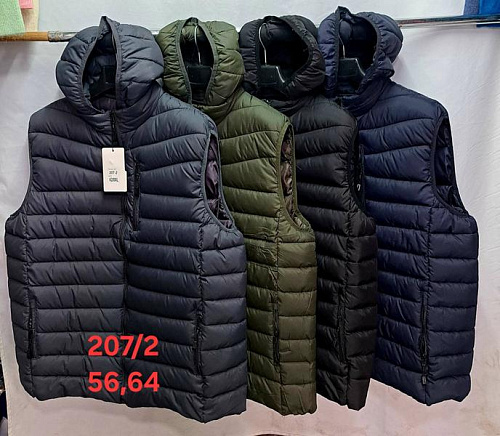 Жилетка Peng 207-2-2 black - делук