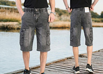 Шорты Lili 19190 grey - делук