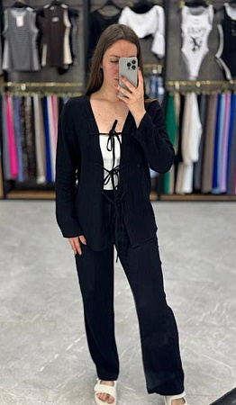 Костюм Arina 1613 black - делук