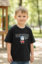 Футболка Delfinka 3038 black - делук