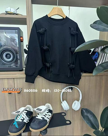 Свитер Major 860556 black - делук