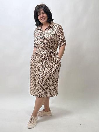 Платье Liart 895 beige - делук