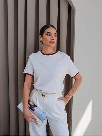 Футболка New Season 8520 white - делук