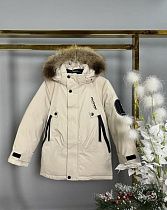 Куртка Delfinka M2918 beige - делук