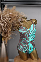 Купальник Sun&Sea 26812 grey-l.blue - делук