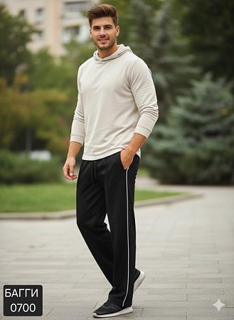 Штаны Спорт Moranny 700 black - делук