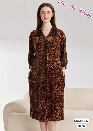 Халат Estima 900-312 brown - делук