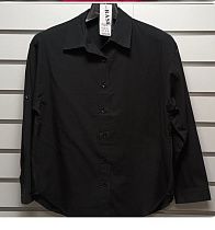 Рубашка Base A6503 black - делук