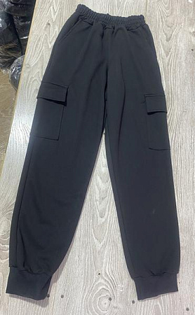 Штаны Спорт Proschenko PR1326 black - делук