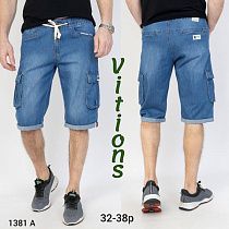 Бриджи Vitions 1381A blue - делук