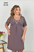 Ночнушка Brilliant B626 brown - делук