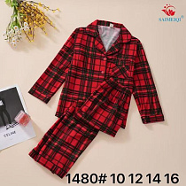 Пижама Estima 1480 red - делук