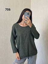 Свитер Fsn 706 green - делук