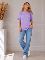 Футболка Global GL350 lilac - делук
