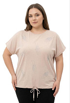 Футболка Fsn F2830 beige - делук