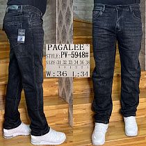 Джинсы God Baron PV5948 black - делук