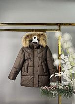 Куртка Delfinka CP69 d.brown - делук