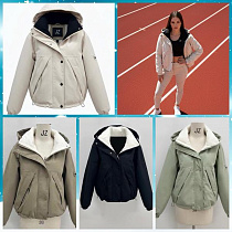 Куртка Nefertiti KX8287 khaki - делук