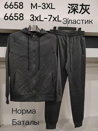 Костюм Спорт Vanda 6658 grey (3XL-7XL) - делук