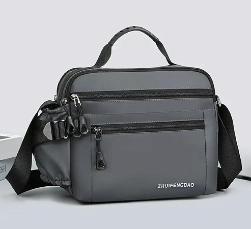 Бананка Fashion Bag D16-1-2 grey - делук