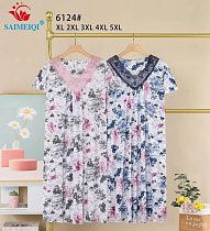 Ночнушка Saimeiqi 6124 pink Ночнушка Saimeiqi 6124 pink - делук