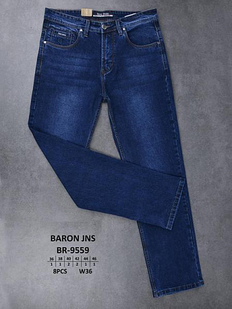 Джинсы Baron Jeans BR9559 blue - делук