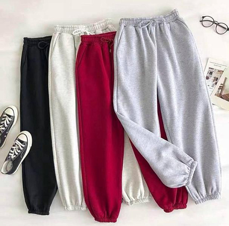 Штаны Спорт Modnulya 485 wine - делук