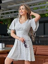 Платье Deliv 560 grey - делук