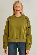 Свитер Karon 5787 olive - делук