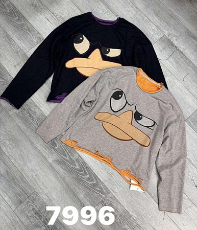 Свитер Comod 7996 grey - делук