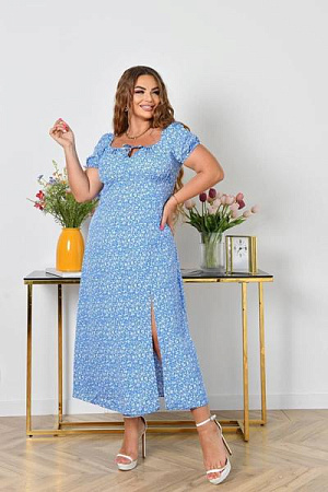 Платье Arina 2465 l.blue - делук