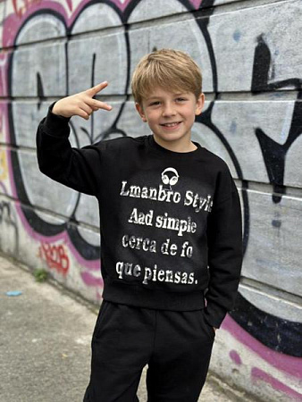 Свитер Yalisi 8002 black - делук