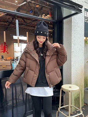 Куртка Jacket B505 brown - делук