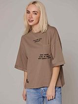Футболка Little Secret 400776 brown - делук