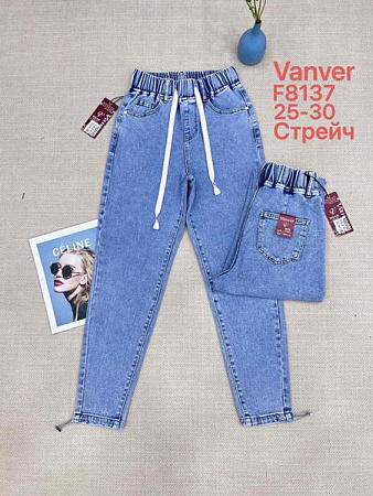 Джинсы Vanver F8137 l.blue - делук