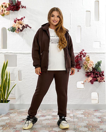 Костюм Спорт Oska 6002 brown - делук