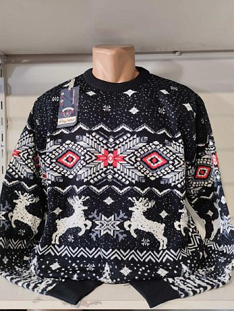 Свитер Panda 1443 black - делук