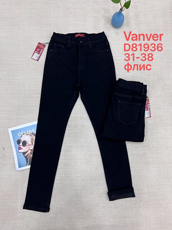 Джинсы Vanver D81936 black - делук