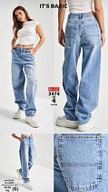 Джинсы Jeans Style 3474-4 l.blue - делук