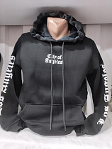 Худи Panda 1418 black - делук